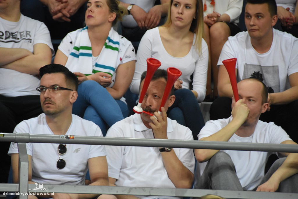 Kibice na meczu Anwil - Energa Czarni