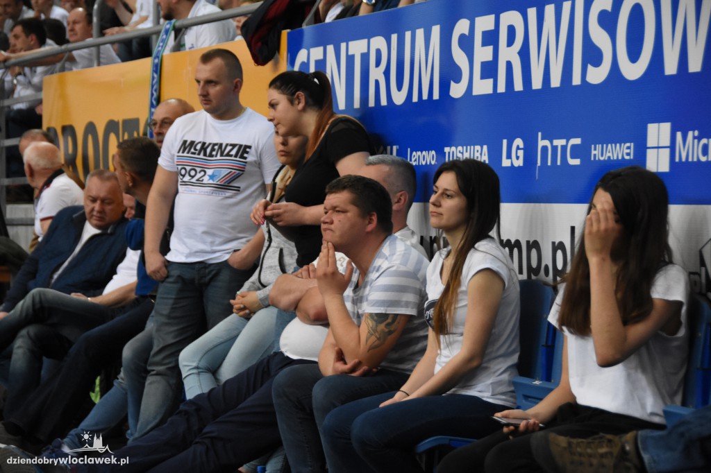 Kibice na meczu Anwil - Energa Czarni