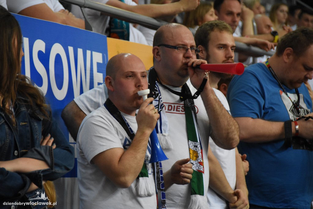 Kibice na meczu Anwil - Energa Czarni