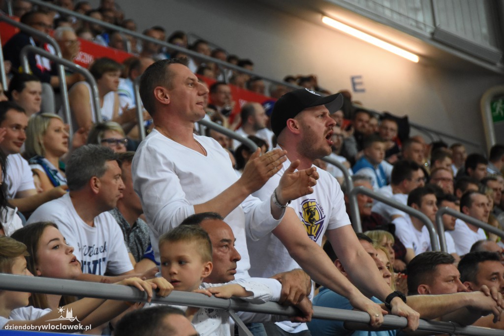 Kibice na meczu Anwil - Energa Czarni