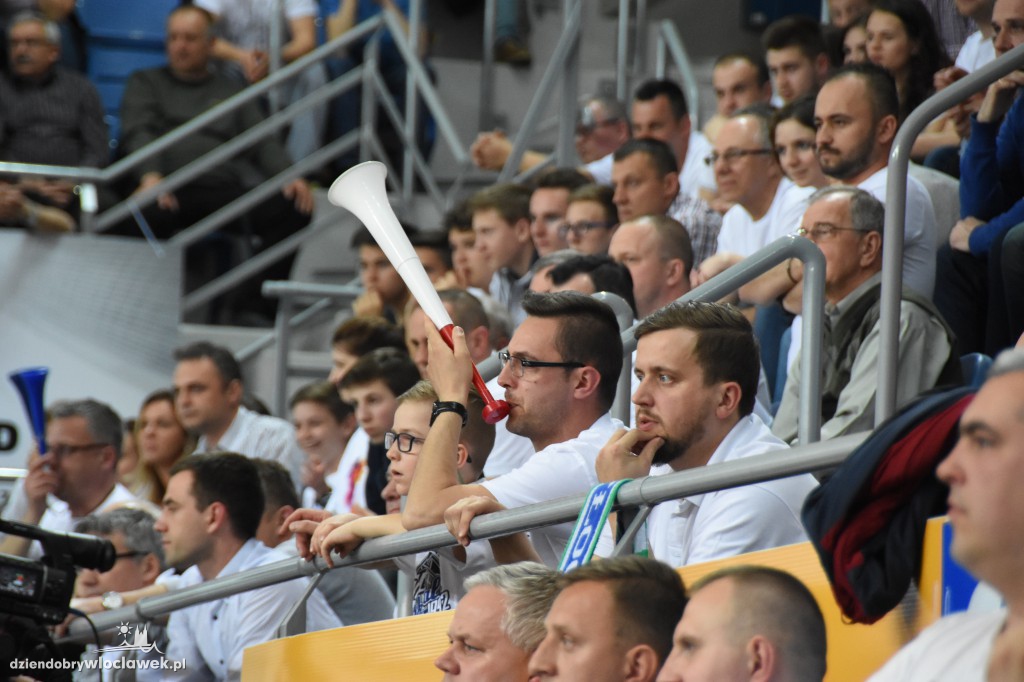 Kibice na meczu Anwil - Energa Czarni