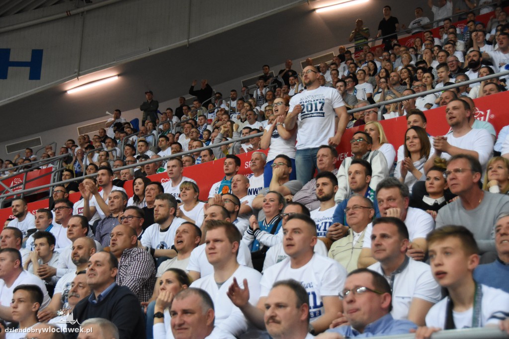 Kibice na meczu Anwil - Energa Czarni