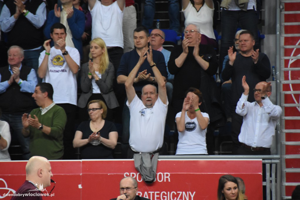 Kibice na meczu Anwil - Energa Czarni