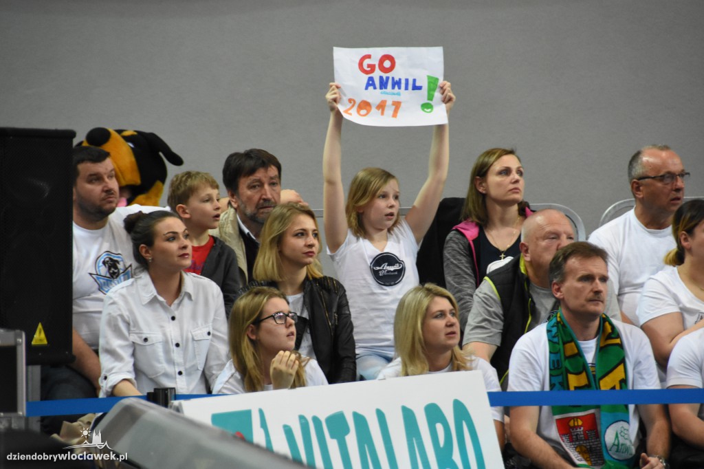 Kibice na meczu Anwil - Energa Czarni