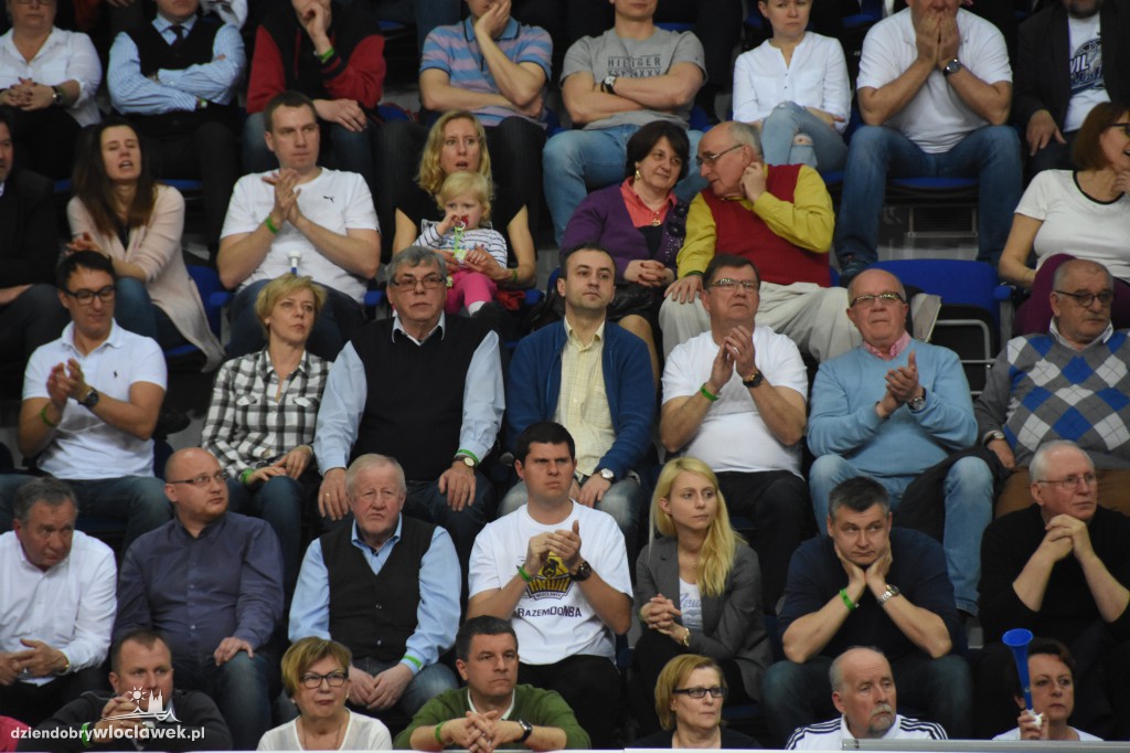Kibice na meczu Anwil - Energa Czarni
