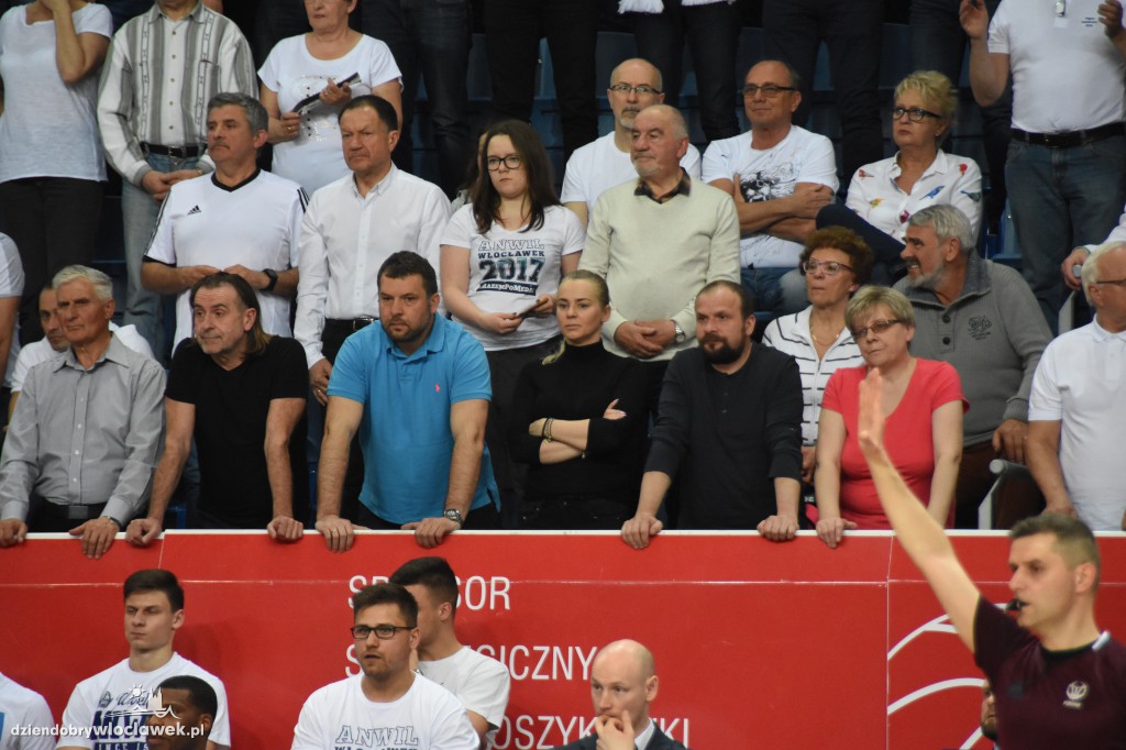 Kibice na meczu Anwil - Energa Czarni
