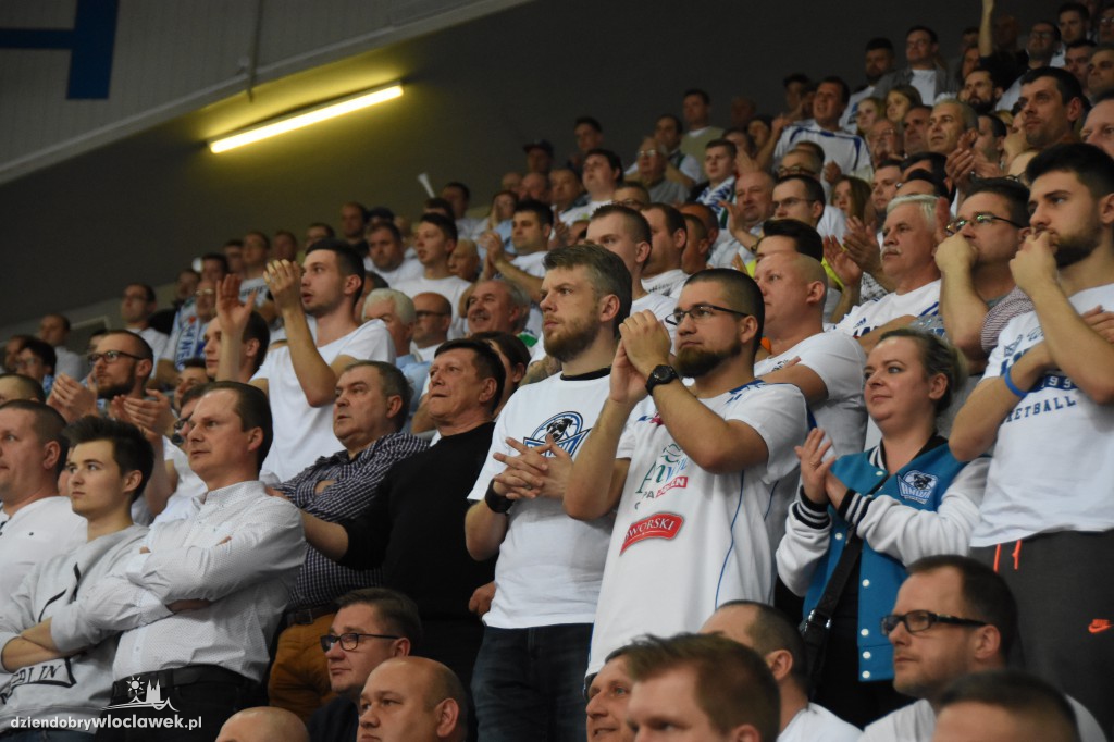 Kibice na meczu Anwil - Energa Czarni
