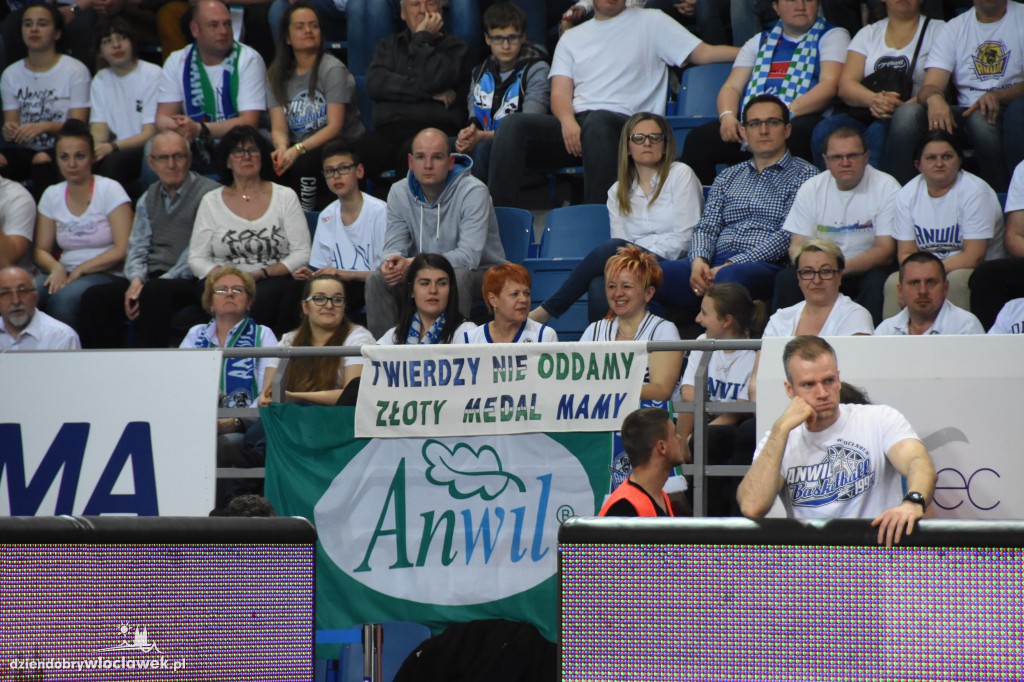 Kibice na meczu Anwil - Energa Czarni