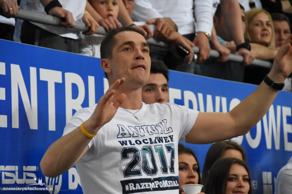 Kibice na meczu Anwil - Energa Czarni