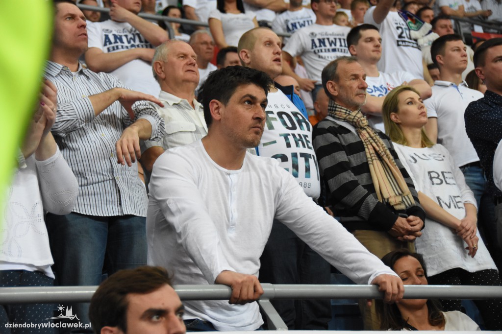 Kibice na meczu Anwil - Energa Czarni