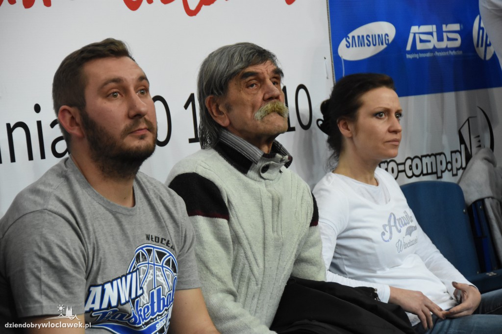 Kibice na meczu Anwil - Energa Czarni