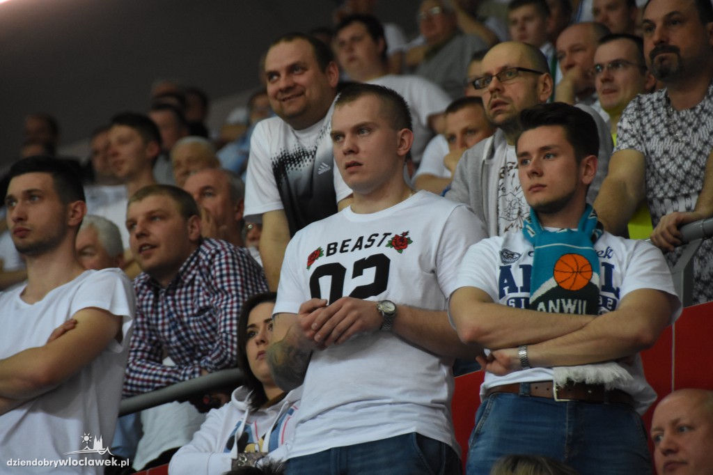 Kibice na meczu Anwil - Energa Czarni