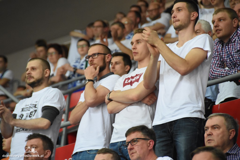 Kibice na meczu Anwil - Energa Czarni