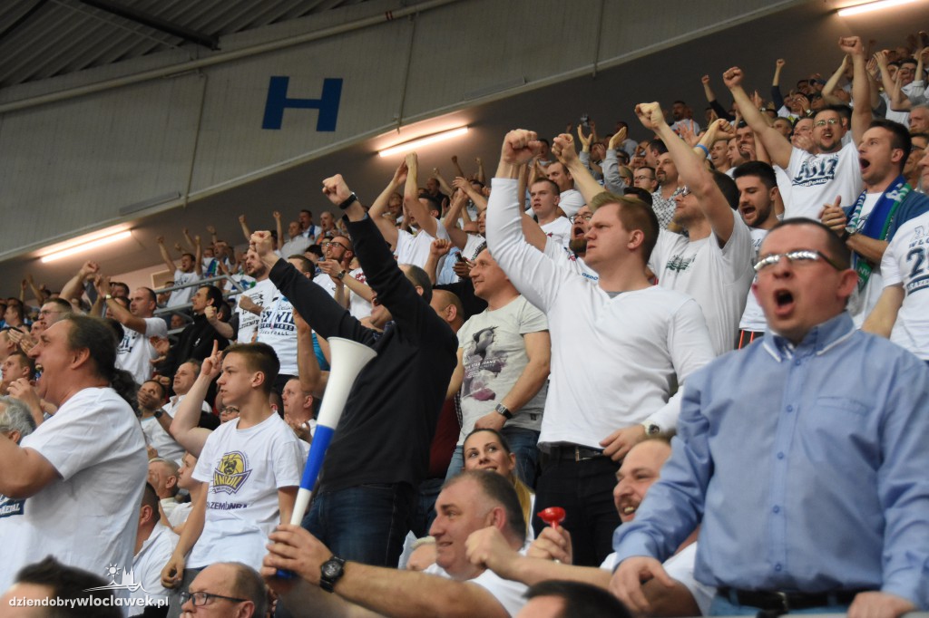 Kibice na meczu Anwil - Energa Czarni