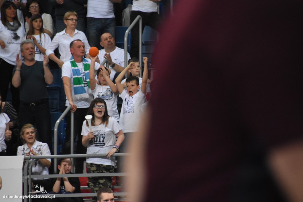 Kibice na meczu Anwil - Energa Czarni