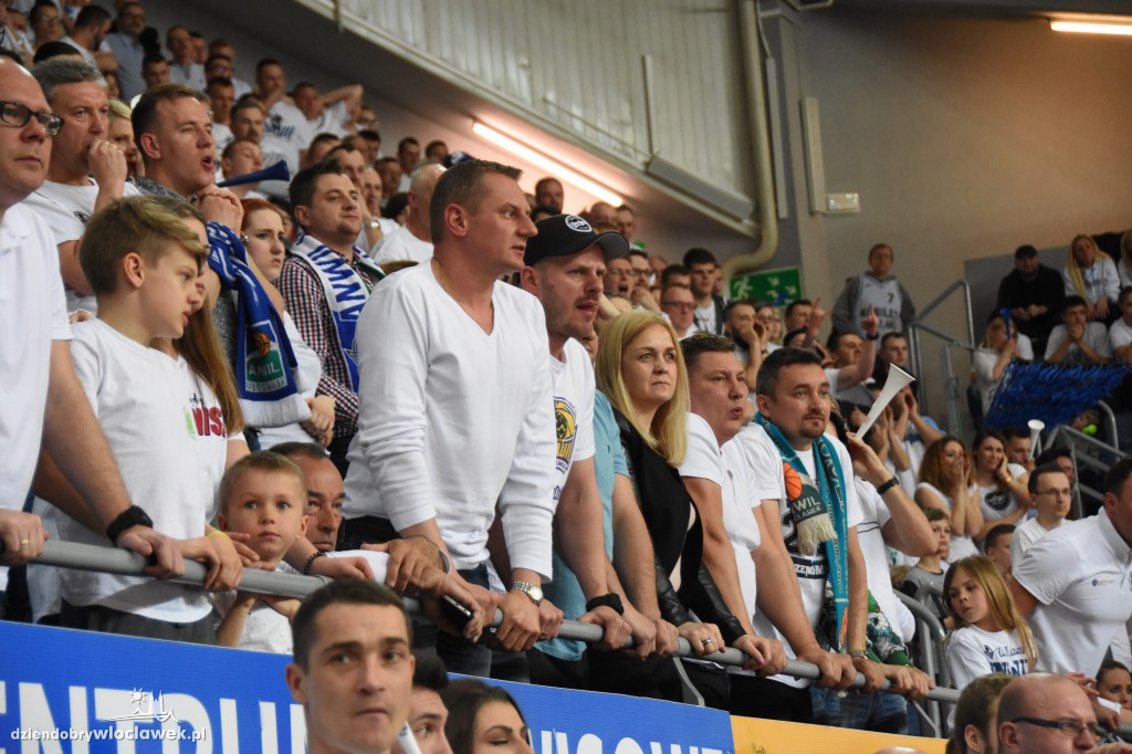 Kibice na meczu Anwil - Energa Czarni