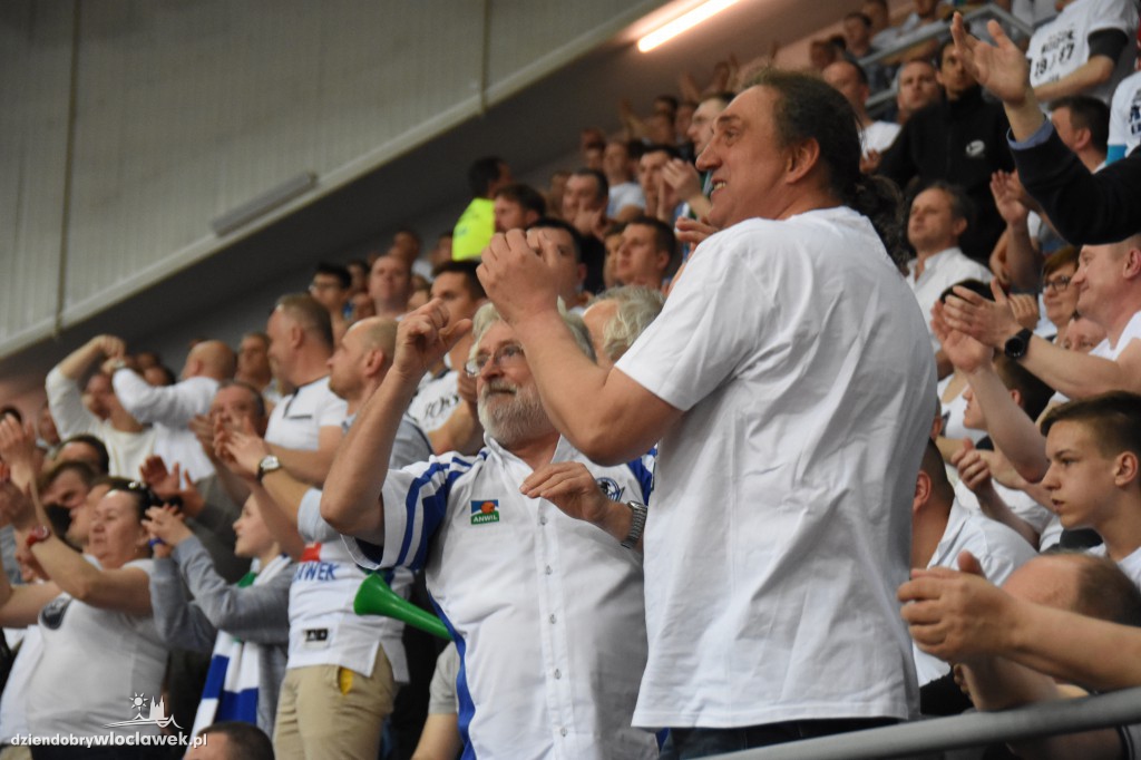Kibice na meczu Anwil - Energa Czarni
