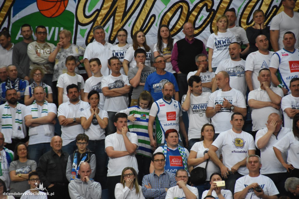Kibice na meczu Anwil - Energa Czarni