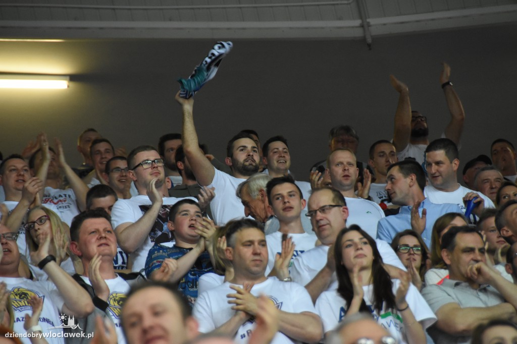 Kibice na meczu Anwil - Energa Czarni