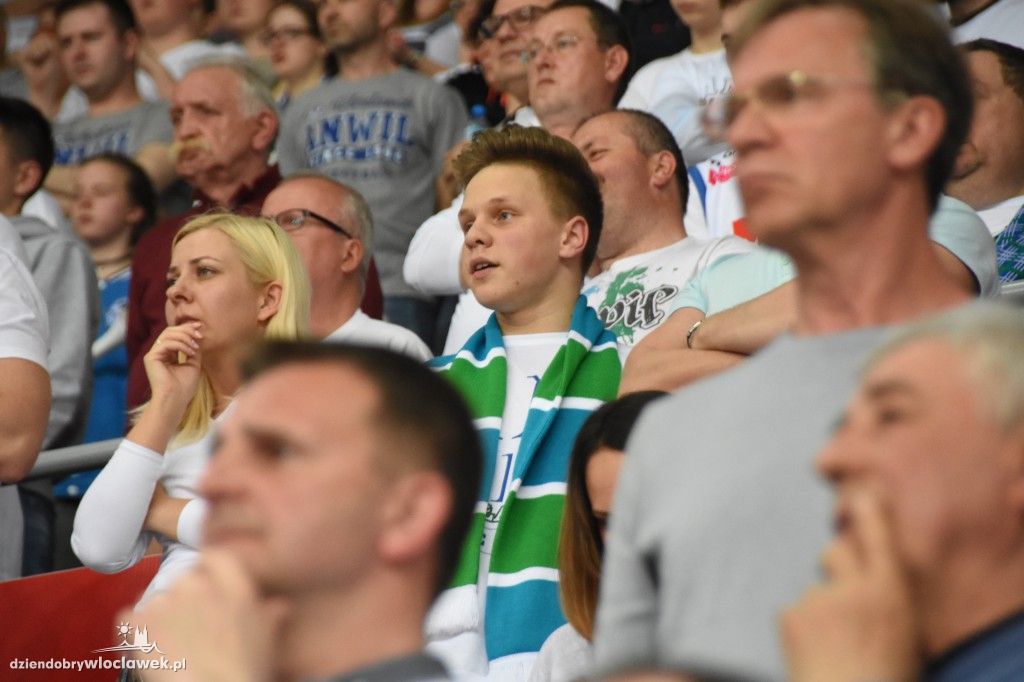 Kibice na meczu Anwil - Energa Czarni