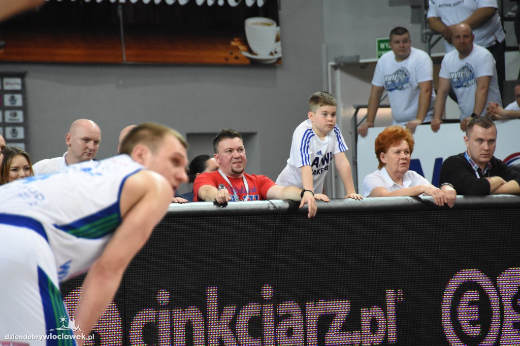 Kibice na meczu Anwil - Energa Czarni