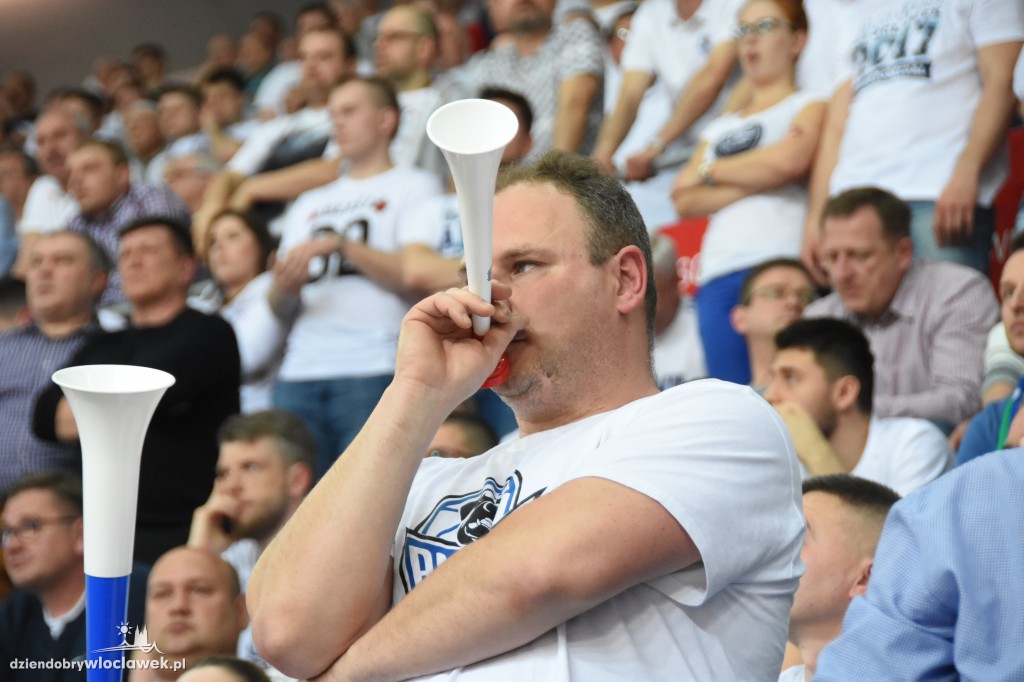 Kibice na meczu Anwil - Energa Czarni