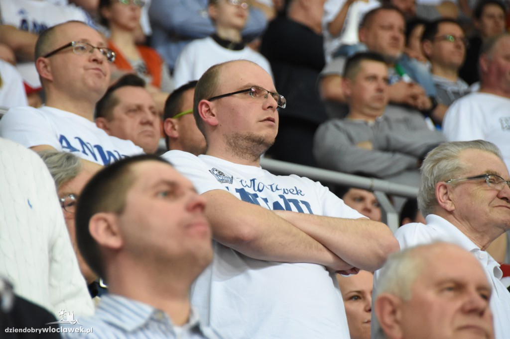 Kibice na meczu Anwil - Energa Czarni