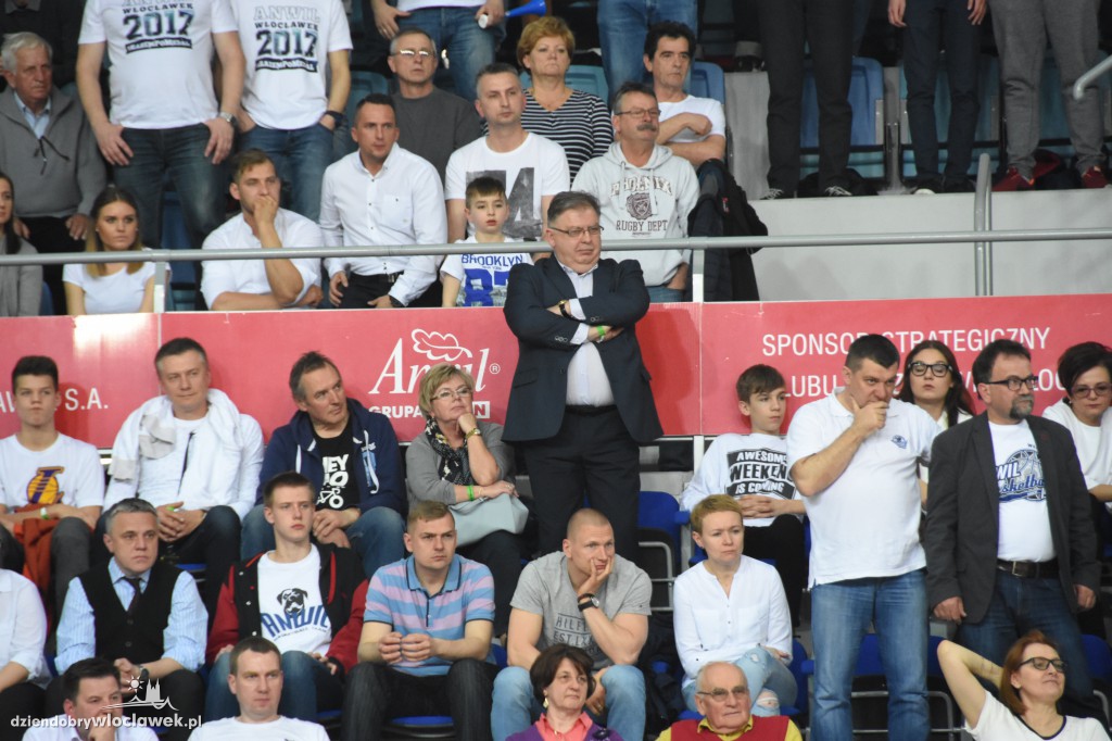 Kibice na meczu Anwil - Energa Czarni