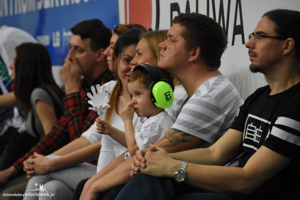 Kibice na sobotnim meczu Anwilu