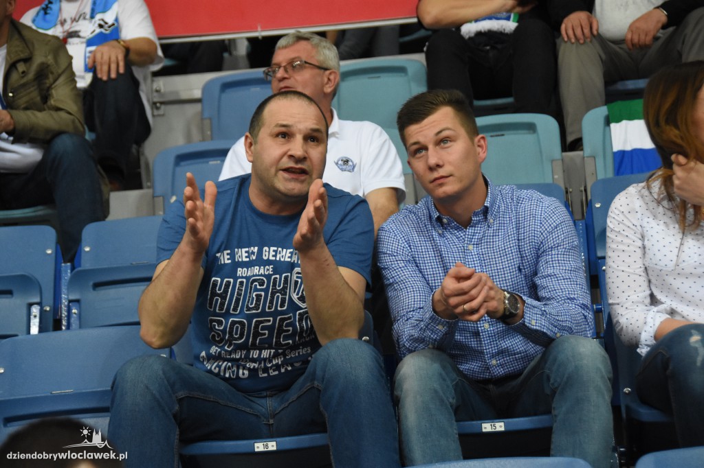 Kibice na sobotnim meczu Anwilu