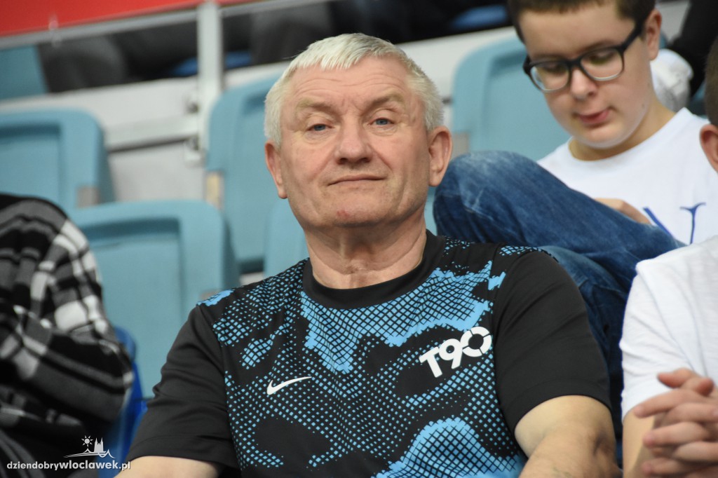 Kibice na sobotnim meczu Anwilu