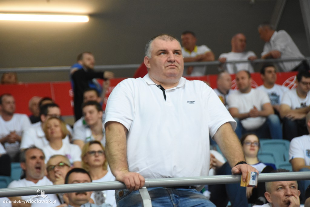 Kibice na sobotnim meczu Anwilu