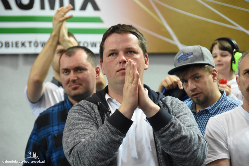 Kibice na sobotnim meczu Anwilu