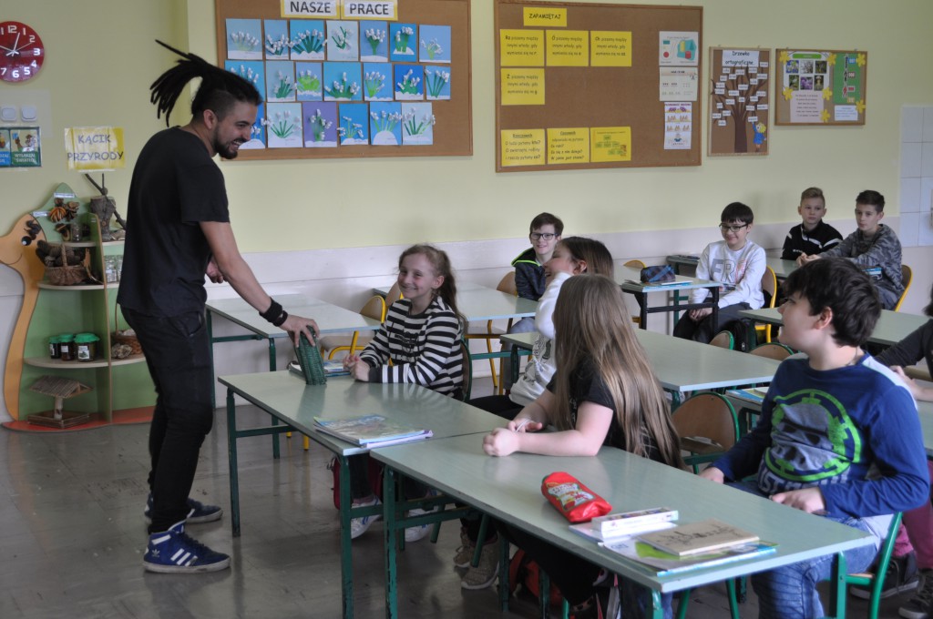 Zagraniczni goście w Szkole Podstawowej 23