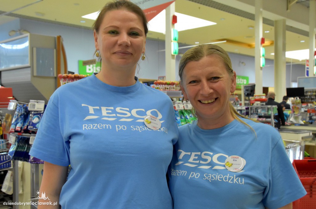 Caietanus z czekiem od Tesco