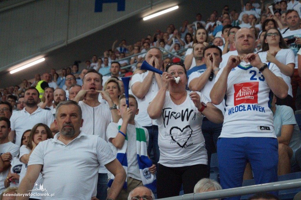 Kibice na meczu Anwil - Energa Czarni