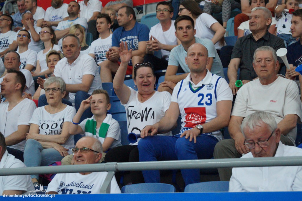 Kibice na meczu Anwil - Energa Czarni