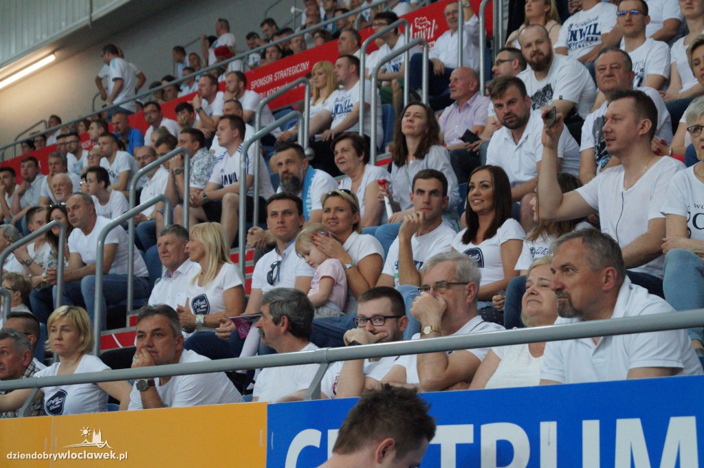 Kibice na meczu Anwil - Energa Czarni