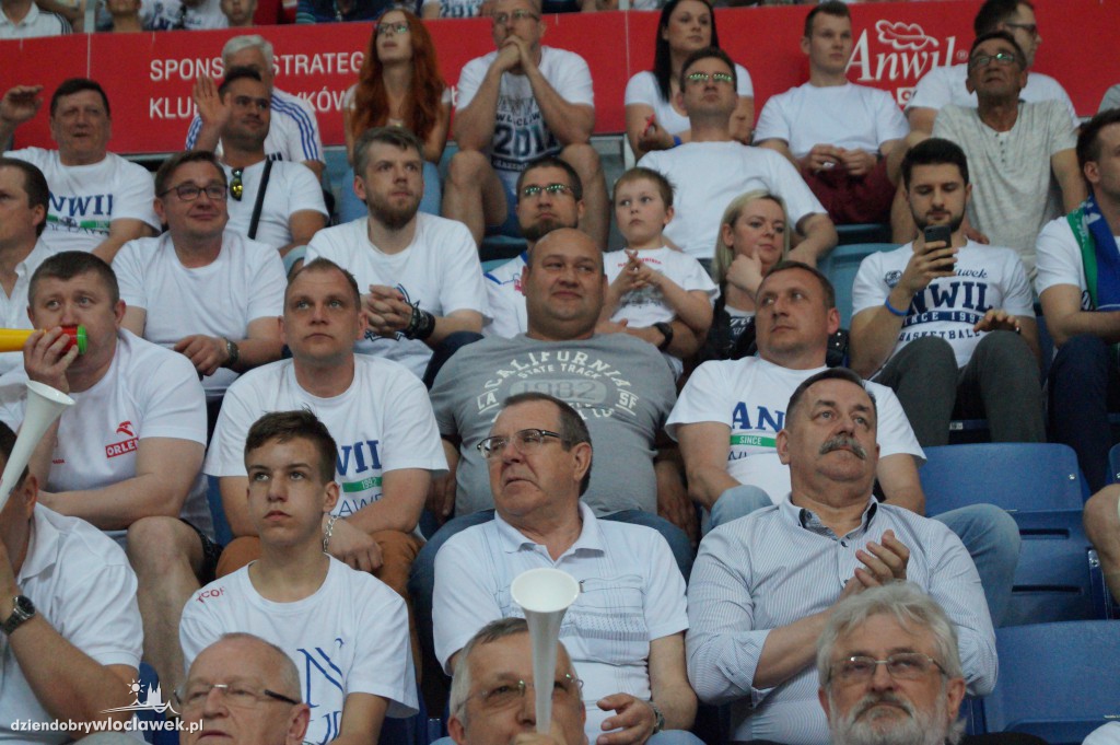 Kibice na meczu Anwil - Energa Czarni