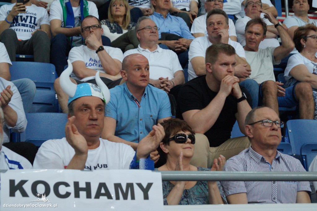Kibice na meczu Anwil - Energa Czarni
