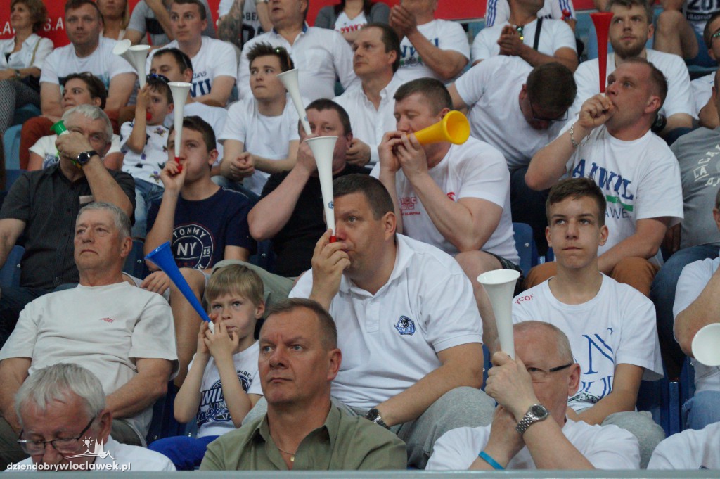 Kibice na meczu Anwil - Energa Czarni
