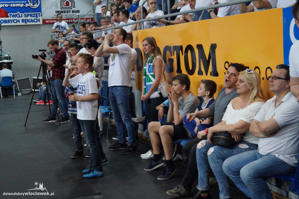 Kibice na meczu Anwil - Energa Czarni