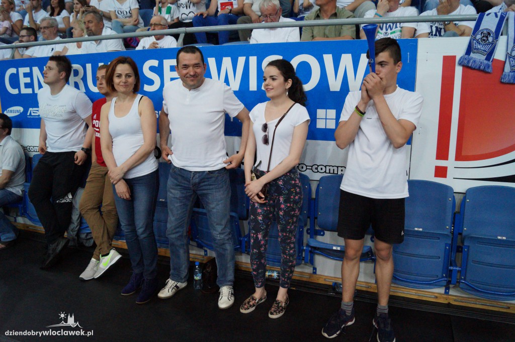 Kibice na meczu Anwil - Energa Czarni
