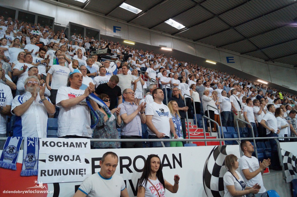 Kibice na meczu Anwil - Energa Czarni
