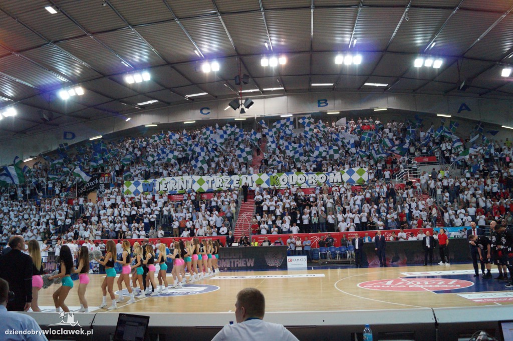 Kibice na meczu Anwil - Energa Czarni