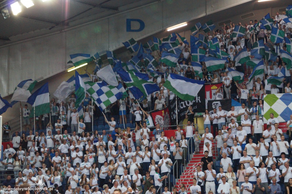 Kibice na meczu Anwil - Energa Czarni