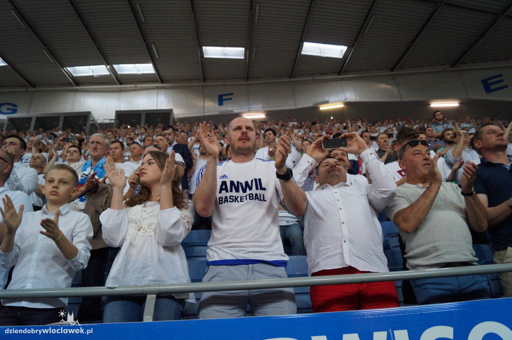 Kibice na meczu Anwil - Energa Czarni