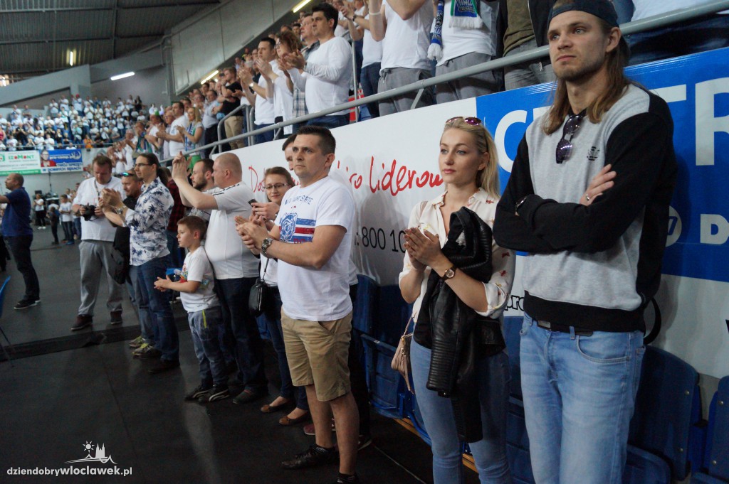 Kibice na meczu Anwil - Energa Czarni