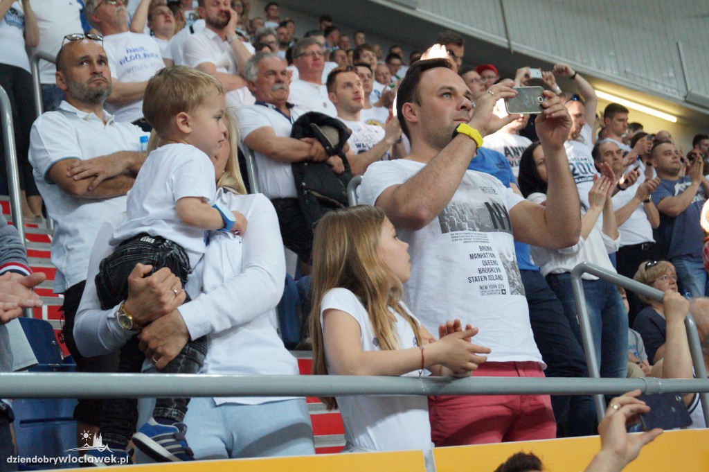Kibice na meczu Anwil - Energa Czarni