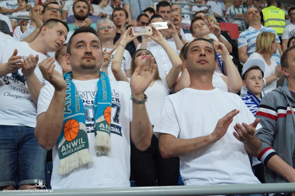 Kibice na meczu Anwil - Energa Czarni